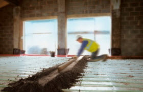 Traditional Floor Screeding